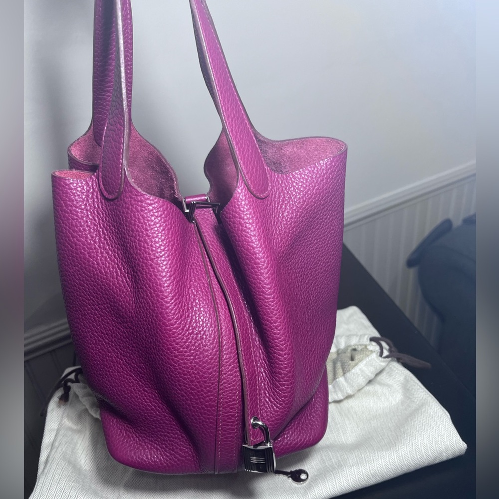 Hermès Picotin 22 in Clemence Leather - Picture 12 of 17